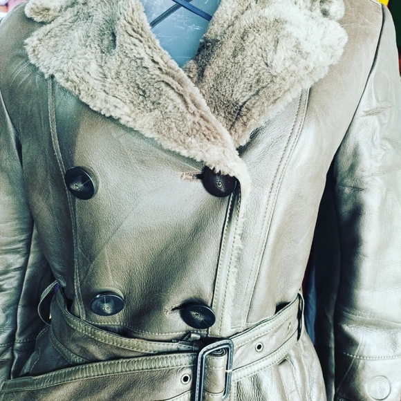 Faux leather jacket❌❌❌✌️sold on other media - Picture 4 of 7